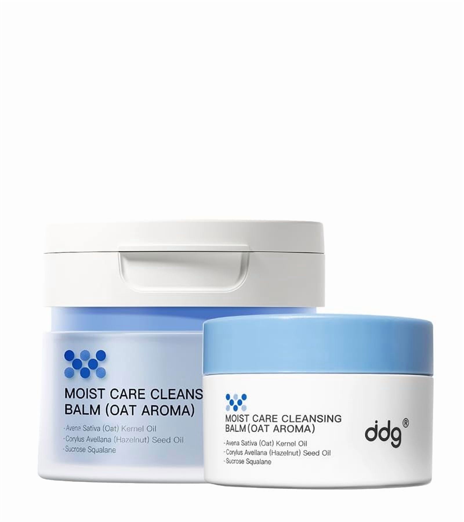 ddg Cleansing Balm Set-Makeup Remover Balm for Sensitive Skin,Facial Cleanser for Heavy Makeup Removal,with Natural Plant Oils,Nourish & Hydrate(100ml+50ml)