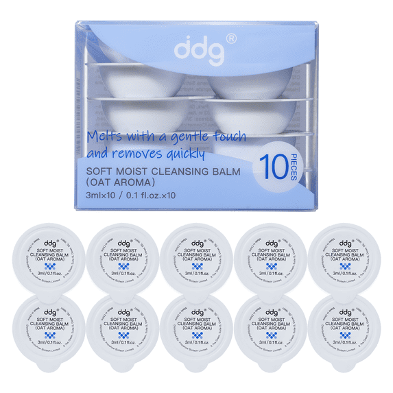 ddg Soft Moist Travel Size Cleansing Balm(OAT AROMA) 3ml*10