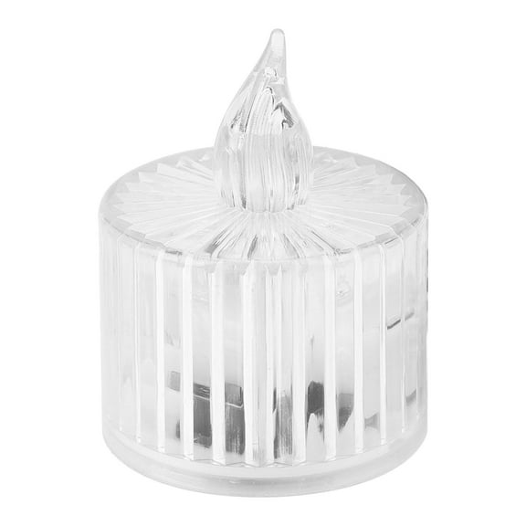 ddioayh 1PCS Mini LED Electric Candle Light, Flameless Battery-Operated Candles with Timer, Adjustable Brightness for Home Decor, Holiday Party, Tabletop, Wedding Centerpiece Supplies