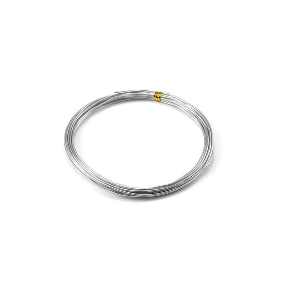 ddioayh Alloy Craft Wire 3mm 2 Meters Anodized Rust Resistant Flexible for DIY Crafts Jewelry Making Bonsai Training and Sculpting
