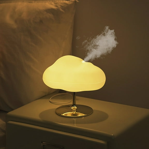 ddioayh Aromatherapy Humidifier With Essential Oil Diffuser, 2.4MHz Extra-Softsonic Colorful Night Light, 270ml Tank for Bedroom Office Home, 5W USB Powered Quiet Operation