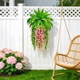 thumbnail image 1 of ddioayh Artificial Hanging Fern Plant-Shape with Realistic Look Maintenance Free Indoor Outdoor Decor 1 Piece for Home Office Shop, 1 of 6