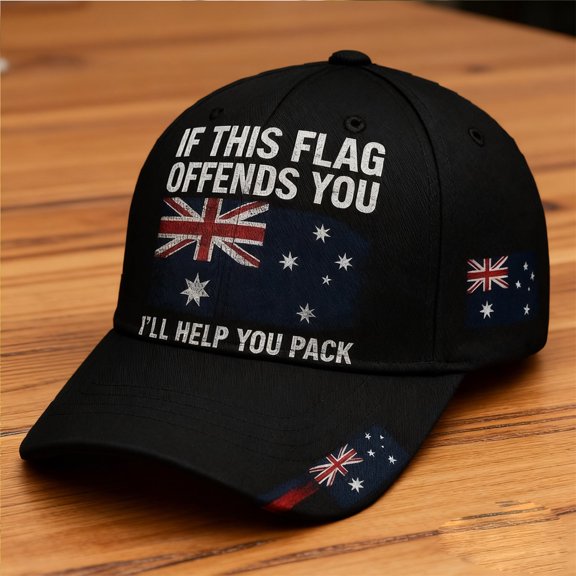 ddioayh Australia Flag Baseball Cap 100% Cloth Lightweight Outdoor Sports Hat Adjustable Unisex Design for Casual Wear