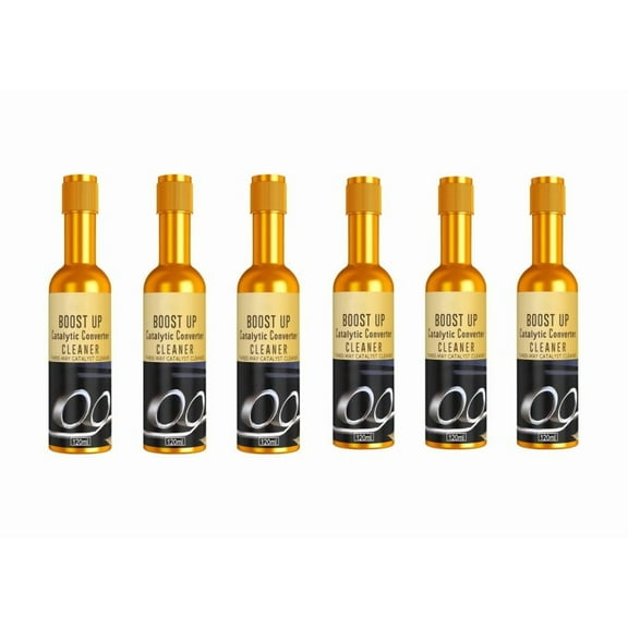 ddioayh Automotive Cleaning Agent - 6 Pack Carbon Deposit Remover for Engine Power Restoration, Fuel System Cleaner with 120ml Formula, Exhaust Gas & Throttle Cleaner