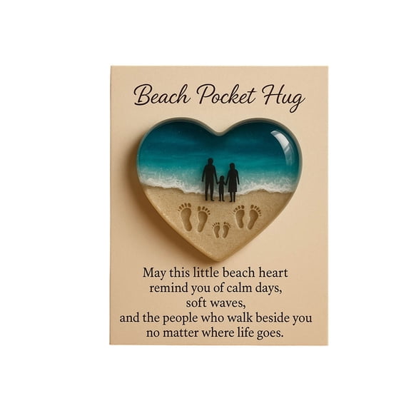 ddioayh Beach Gift Decoration Thoughtful Beach Theme Decor Versatile Home Accent Durable Craft for Shelves Desks and Collections