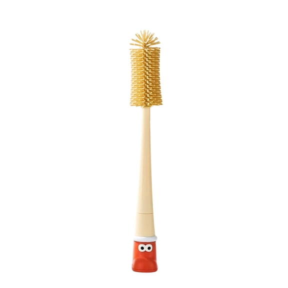 ddioayh Bottle Cleaning Brush Set 5 in 1 Multi Functional Long Handle Silicone Brush with Straw Cleaner Kit for Tumbler Cup Kitchen Gadgets Heat Resistant Easy to Clean