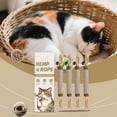 thumbnail image 1 of ddioayh Cat Chew Toys Silvervine & Gall Fruit Teeth Grinding Sticks for Dental Care, Stress Relief & Activity Promotion 4-Piece Set Natural Catnip-Infused Kitty Molar Treat Toy, 1 of 9