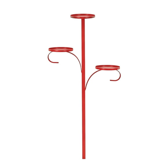 ddioayh Christmas Candle Tray with Stable Support 60/90cm Elegant Tree Top Decoration for Indoor Bedroom Kitchen Holiday Decor