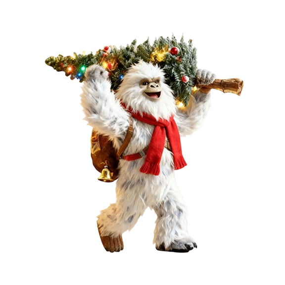 ddioayh Christmas Tree Ornaments 2D Flat Acrylic Animal Pendants with Hanging String for Christmas Tree Decorations Holiday Home Party Decoration