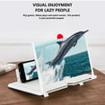 thumbnail image 1 of ddioayh 10 Inch Screen Magnifier -3D HD Mobile Phone Magnifying Projector Screen Enlarger for Movies,Videos and Gaming 鈥?Foldable Phone Stand Holder with Screen Amplifier, 1 of 6