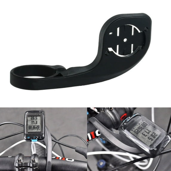 ddioayh Compact Black Bicycle GPS Mount - Universal Handlebar Bracket for GPS Devices, Durable and Stable, Ideal for Mountain and Road Bikes
