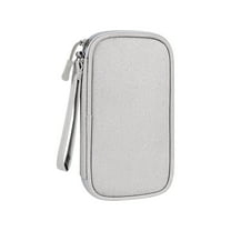 ddioayh Electronic Organizer,Travel Cable Accessories Bag,Pouch Portable Waterproof Storage Bag,Electronic Organizer Case for Cable,Mouse,USB Cable,Cord,Charger,Phone,Earphone