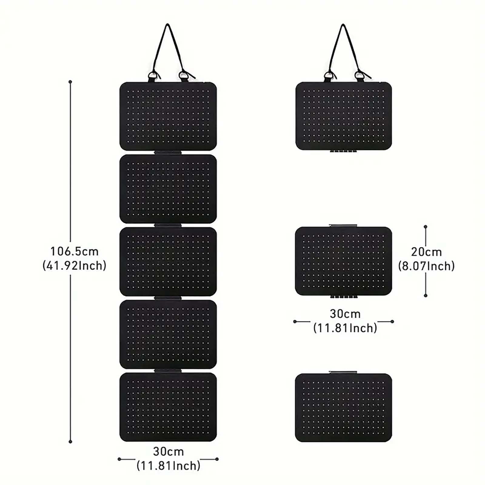 Set Of 4 Stackable Jewelry Trays - Black Velvet Organizer For Earrings, Rings, Necklaces