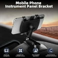 thumbnail image 1 of ddioayh (The Safest)3-in-1 Car Dashboard Phone Clip Holder,360 Degree Rotation Dash Multifunctional Car Dashboard Mobile Phone Holder Mount Stand Compatible with 4-7 Inch Smartphones, 1 of 9