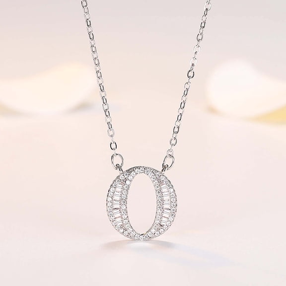 ddioayh Customized Mother Daughter Plated Necklace with 26 English Letters for Personalized Jewelry Gifts