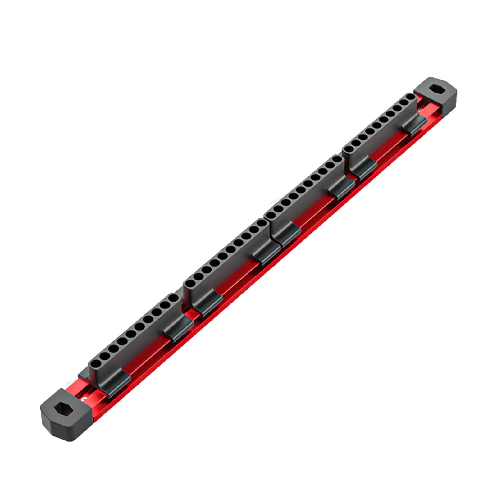ddioayh Drill Bit Holder Magnetic Slidable 40 Holes Storage With Strong ...