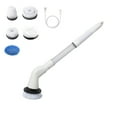 thumbnail image 1 of ddioayh Electric Cleaning Brush, New Model with 5 Replaceable Brush Heads and Extended Handle, Electric Scrubber for Household Cleaning, Bathroom, Kitchen, Tile, Glass, Shower, Sink, 1 of 9
