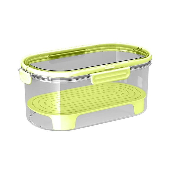 ddioayh Fruit Storage Containers for Fridge with Lid and Handle, Portable Fresh Produce Saver, Food Box Container for Berry, Vegetable, Refrigerator Organizer Bins