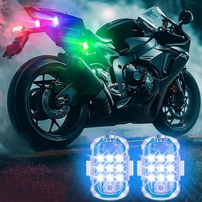 ddioayh LED Strobe Light With Remote Control For Vehicles - High Visibility Safety, Multiple Lighting Modes, Versatile Use For Roadside Emergencies & Festive Decorations
