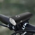 thumbnail image 1 of ddioayh USB Rechargeable Waterproof Bike Headlight Flashlight for Night Riding, 5 Lighting Modes Outdoor Cycling Safety Light with Long-Lasting Battery, 1 of 6