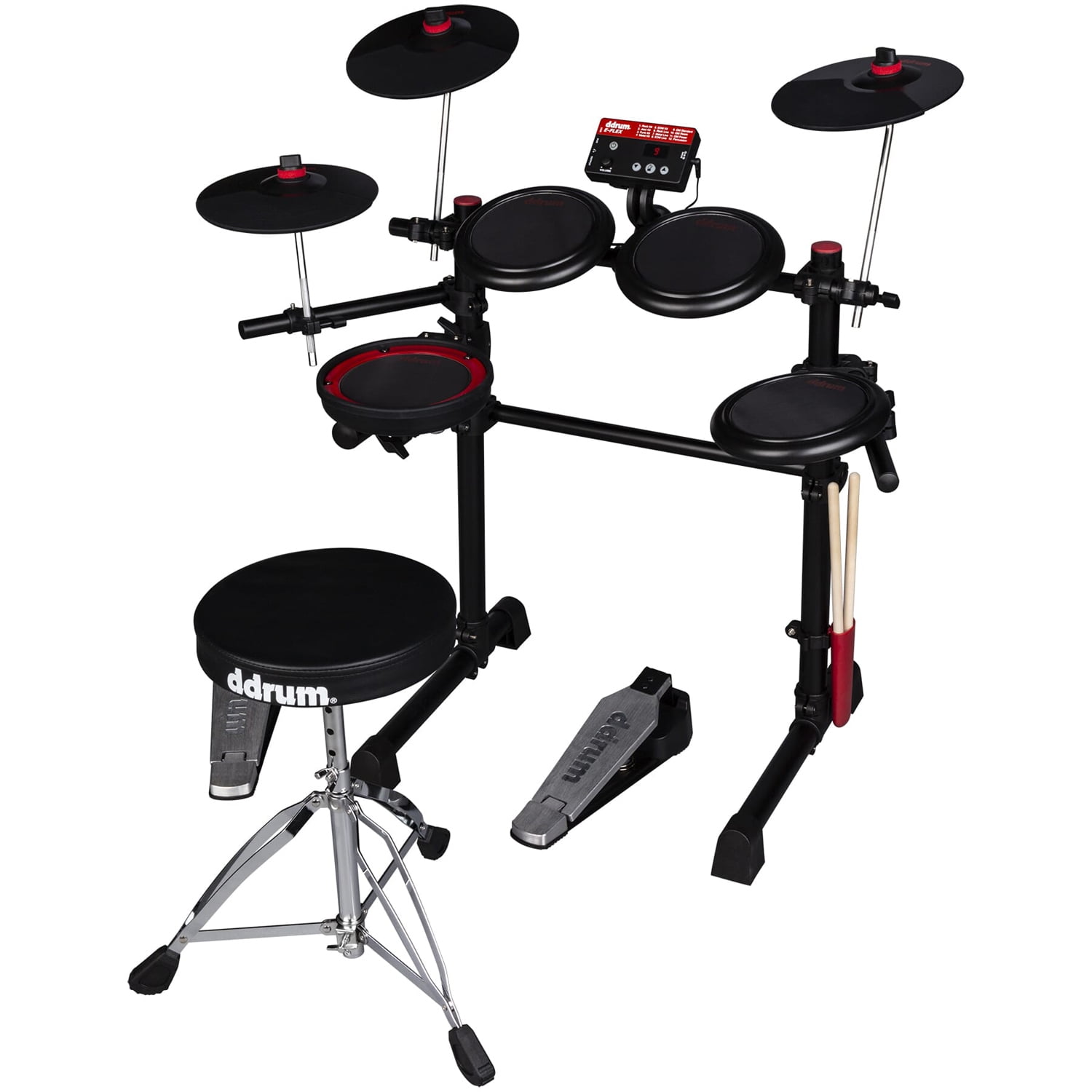 ddrum E-Flex Electronic Drum Set Black