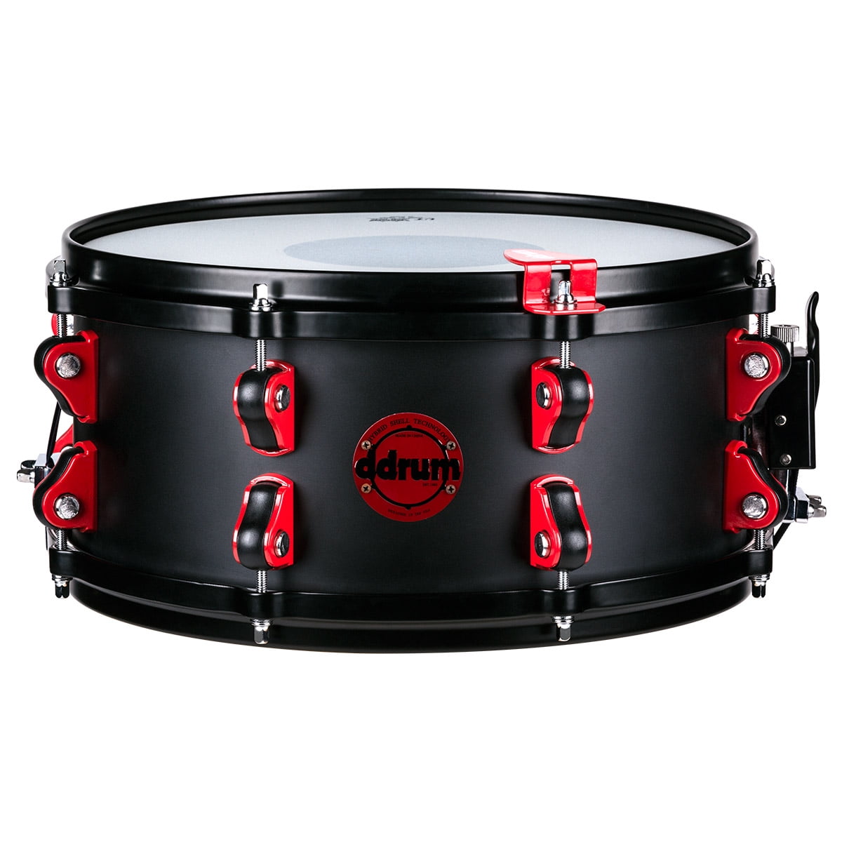 ddrum Hybrid Snare Drum With Trigger 13 x 6 in. Satin Black