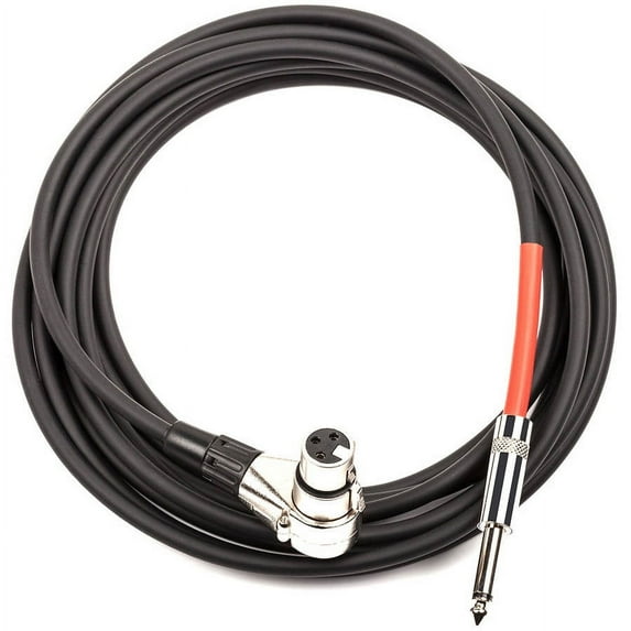 ddrum Right Angle XLR to 1/4 Trigger Cable