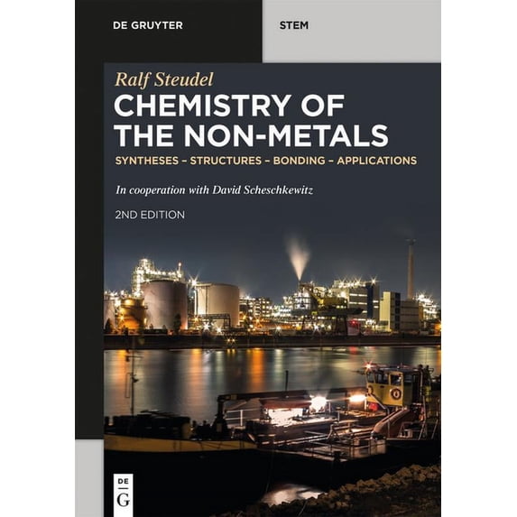 de Gruyter Stem Chemistry of the Non-Metals: Syntheses - Structures - Bonding - Applications, (Paperback)