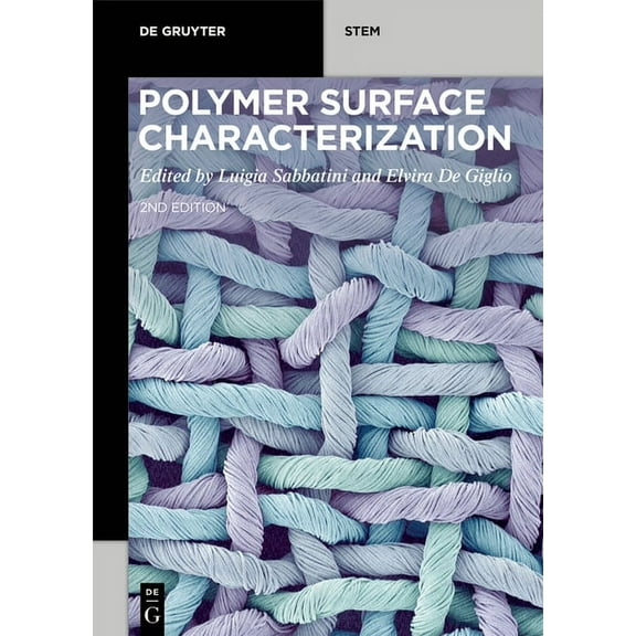 de Gruyter Stem Polymer Surface Characterization, (Paperback)