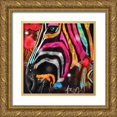 thumbnail image 1 of de Haas, Mascha 12x12 Gold Ornate Wood Framed with Double Matting Museum Art Print Titled - Unizebra, 1 of 4