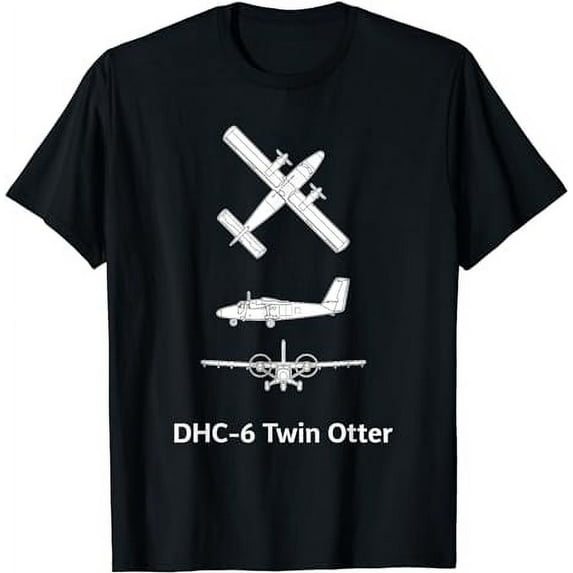 de Havilland Canada DHC-6 Twin Otter Plane twin otter dhc-6 T-Shirt