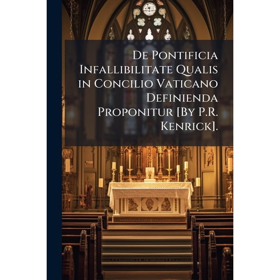 De Pontificia Infallibilitate Qualis in Concilio Vaticano Definienda Proponitur [By P.R. Kenrick]. (Paperback)