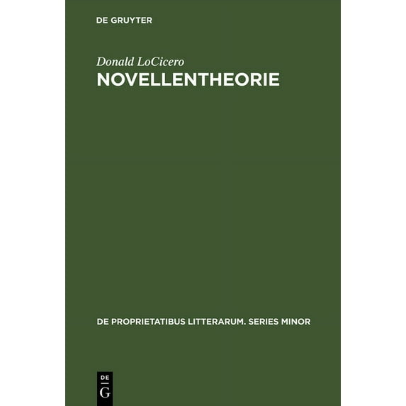 de Proprietatibus Litterarum. Series Min Novellentheorie: The Practicality of the Theoretical, Book 4, (Hardcover)