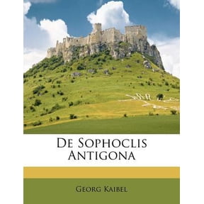 de Sophoclis Antigona Paperback