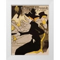thumbnail image 1 of de Toulouse-Lautrec, Henri  19x24 White Modern Wood Framed Museum Art Print Titled - Divan Japonais Poster, 1 of 4