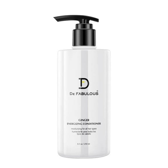 de fabulous ginger energizing conditioner (moisturizing for all hair types) sulfate free (8.5 fl oz)