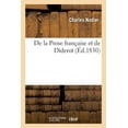 thumbnail image 1 of de la Prose FranÃ§aise Et de Diderot, (Paperback), 1 of 1