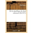 thumbnail image 1 of de la République de Droit Rationnel (Paperback), 1 of 1