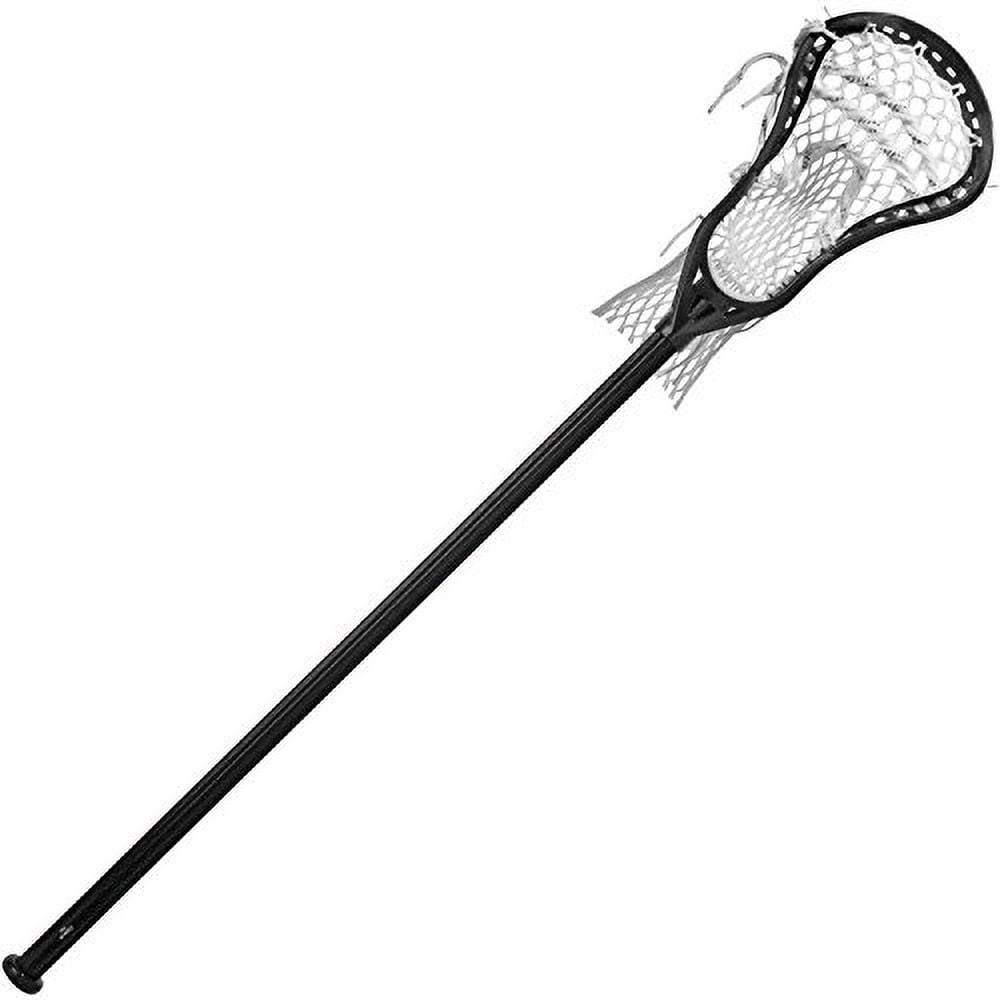 deBeer Lacrosse Torque Mesh and Ice Combo, Black/Black
