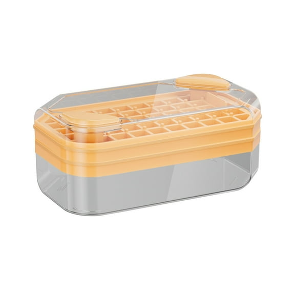 Ice Cube Trays for Freezer with Lid-37 Grid Silicone for Small Ice Cube Molds,Easy-Release Reusable in Organizer Bins or Ice Bucket for Cocktail bar or Iced Coffee Cup