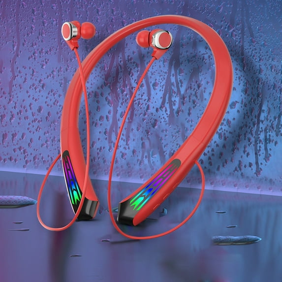 True Bone Conduction Headphones, Open Ear Earbuds with Ear Hooks, Up to 60H Playtime with Case, Bluetooth 5.3, IP68 Waterproof, Open Ear Headphones for Running, Yoga, Gym