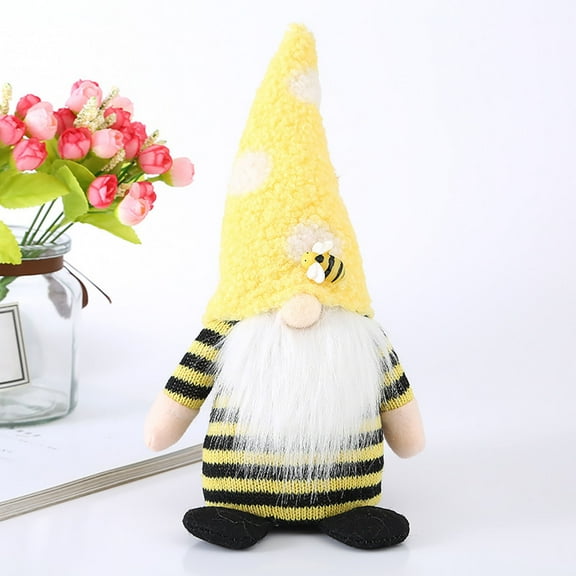 Bee Festival Faceless Doll Gnome Cute Bee Goblin Doll Decoration Home Decorations