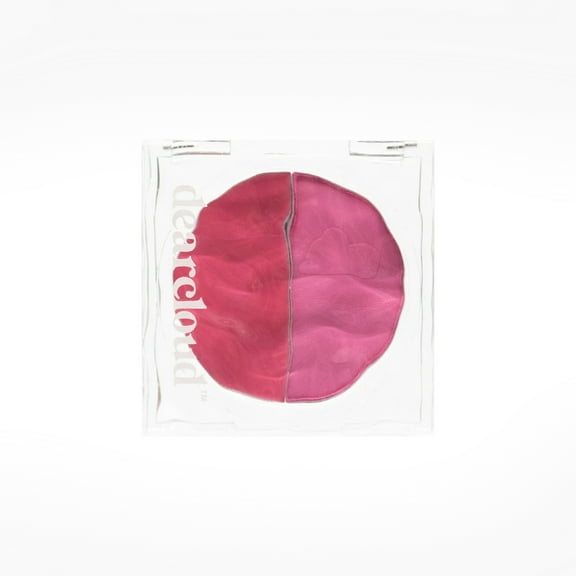 dearcloud Dewy Hydration Watercolor Blush Duo Bubble liquid blush for cheeks with niacinamide and aloe vera Korean beauty makeup (.35 oz)