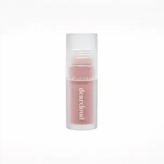 dearcloud Gentle Crush Serum Blush  Pink Veil  Liquid Blush for Cheeks with Hyaluronic Acid  Korean Beauty Makeup (.19 fl oz)