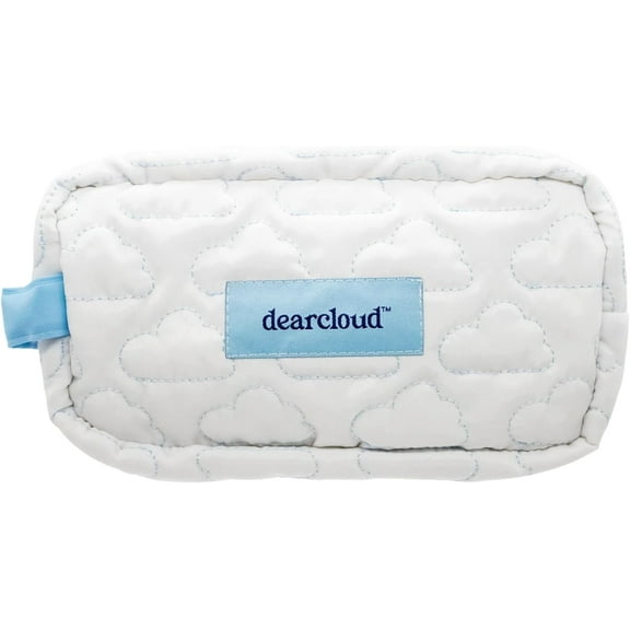 dearcloud Puffy Cloud Cosmetics Bag - Lightweight Makeup Bag & Travel Organizer (Puffy Cloud)