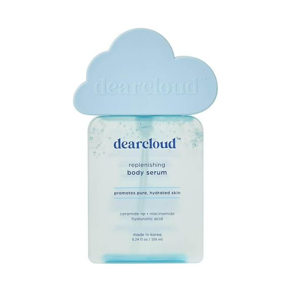 dearcloud Replenishing Body Serum  Niacinamide Serum with Hyaluronic Acid (5.24 fl oz)