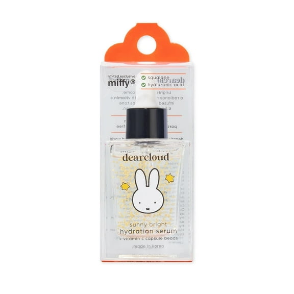 dearcloud x Miffy Sunny Hydration Serum Hydrating Hyaluronic Acid & Vitamin C Face Serum (1 fl oz)