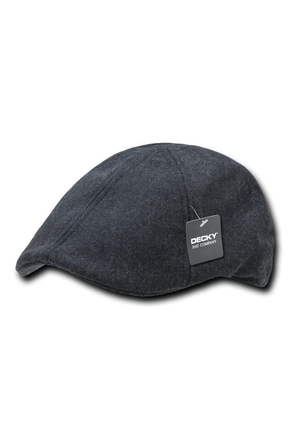 melton/acrylic ivy, charcoal, small/medium