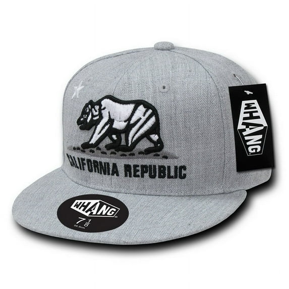 decky w6-cre-hgr-23 california republic retro fitted, heater grey, size 7