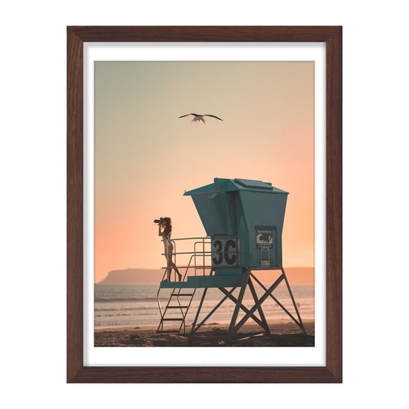 decorUhome 11x14 Matted to 8x10 Picture Frame, Photo Frame for Gallery Wall or Tabletop Display,Cherry Red